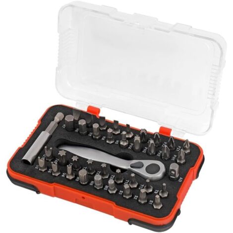 39 PCS 1 / 4 pouce cliquet manchon clé Kit, drive manchon Kit Pocket petite clé à cliquet mince manchon kit (1/5)