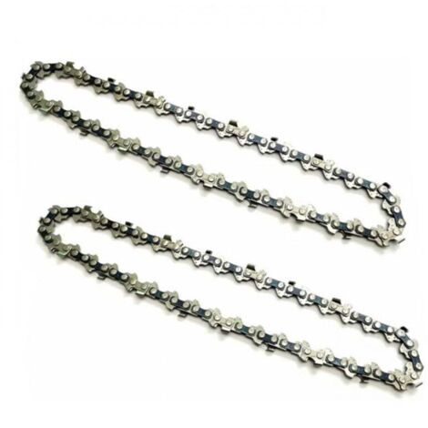 Nazalus-Vente chaude-2Pièces 6 pouces chaînes de scie à chaîne pour mini tronçonneuse rechargeable à main chain,Pas de la chaîne1/4,Jauge de la chaîne 0.043/1.1mm,Maillons d'entraînement 37DL,Longu de (1/5)