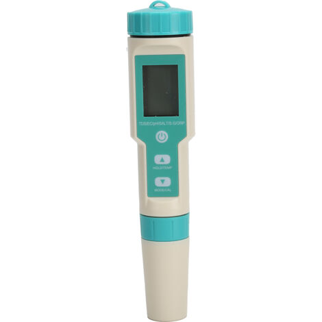 C-600 Stylo de test de qualité de l'eau portable 7 en 1 PH TDS SALT TEMP ORP EC SG Meter (1/5)