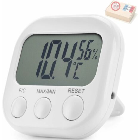 TAKIT Thermomètre Interieur Hygromètre - Haute Précision - Indicateur De Température Et D'humidité Numérique (1/5)