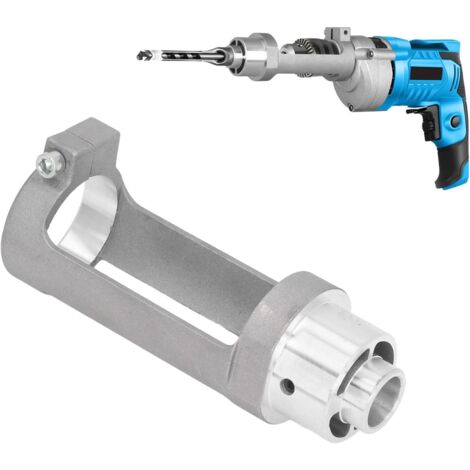 Adaptateur de foret, alliage d'aluminium, foret, accessoire de mortaisage, presse à main/perceuse à colonne, outils à tenon et mortaise, travail du bois (1/5)