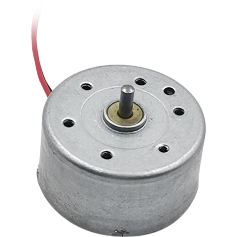 Micro moteur électrique 15 mm – Vitesse 8000-12000 tr/min – Puissance 1-3W – Silencieux pour ventilation portable