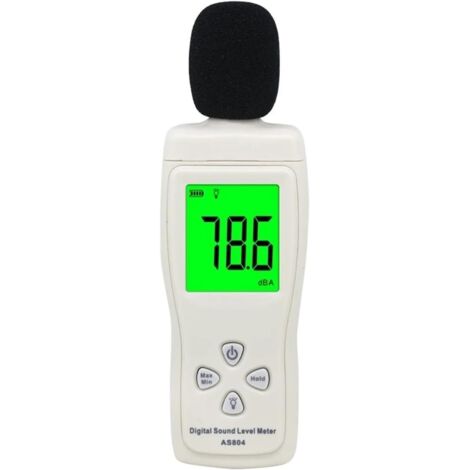 AS804 sonomètre numérique décibel 30d-130dB outil de Diagnostic testeur de surveillance analyseur de détecteur de bruit DB (1/5)