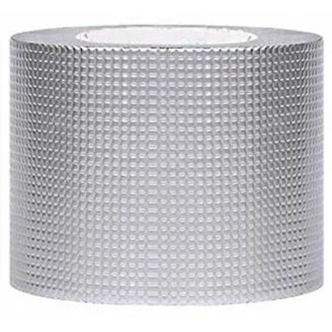 ALUMINIUM TAPE : Ruban Adhésif Hyper Résistant et Étanche à Forte Tenue pour Fissures, Fuites, Trous(5CM5M) (1/5)