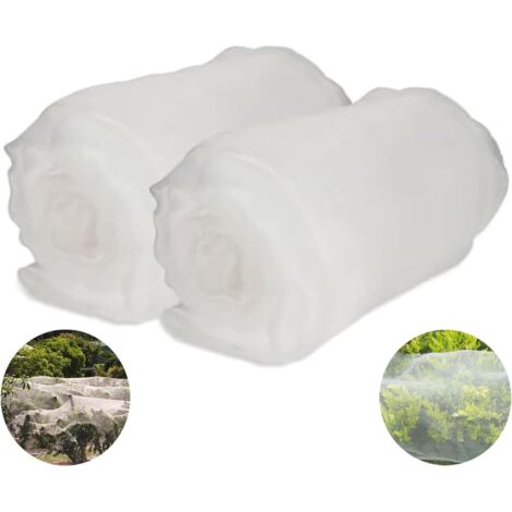 3×20M Maille Fine Anti-Insecte en Maille, 0,8 mm Filet Anti-Insectes Arbres Fruitiers, Insectes Protection Maille, Filet de Protection des Légumes pour Anti-Insects, Animaux, Oiseaux (1/5)