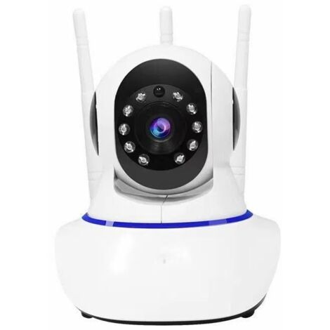 Caméra Surveillance Vidéosurveillance WiFi Vision Nocturne HD 1080P pour BéBé/Animal pour La SéCurité à La Maison (1/5)