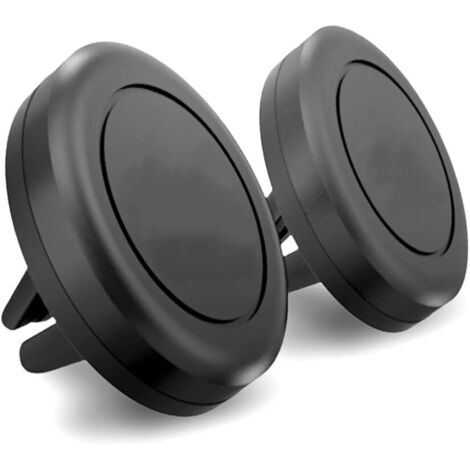 Support de téléphone pour grille d'aération de voiture, lot de 2 supports universels pour grille d'aération de voiture, support magnétique pour smartphone (1/5)