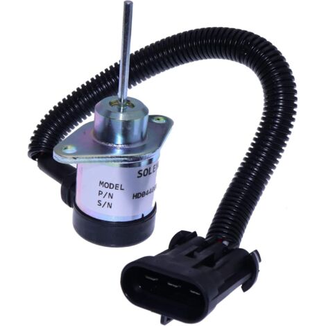 Solenoid 6691498 1503ES-12A5UC4S for Bobcat S185 S205 S510 S530 T110 T140 T180 T190 B300 BL370 325 328 329 331 334 335 337 341 430 435 E32 E35 E50 E55 5600 5610 S130 S150 S160 S175 (1/5)