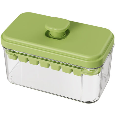 Plateau de glace de type push, moules anti-adhésifs, fournitures de cuisine réutilisables, fabricant de grande capacité pour les boissons, pique-nique en plein air, refroidissement de boissons, prépar (1/5)