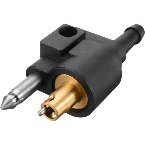 Connecteur Mâle de Réservoir de Carburant, Joint de Tuyau Connecteur Mâle Réservoir Carburant de 1/4 Pouce Adapté au Moteur Hors-Bord, Pièces De Rechange Pour Bateau/Yach (1/5)