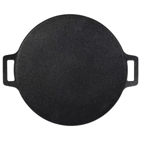 Poêle à barbecue ronde résistante à la chaleur - Antiadhésive - Pour la maison (1/4)