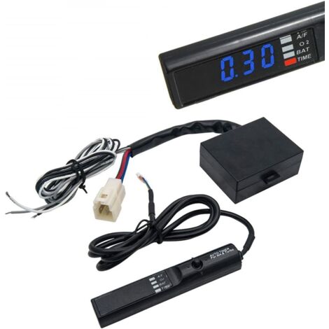Turbo Timer, 12V Universal Auto Turbo Timer Device LED Digital A/F Display Parking Time Retarder (Blue Light), Blue Light