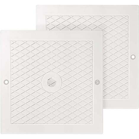 2 Pack 10" couvercle de piscine Skimmer couvercle, remplacement couvercle de piscine Skimmer Compatible avec Hayward SPX1082E, SP082, 1083, 1084,1085, et SP1086