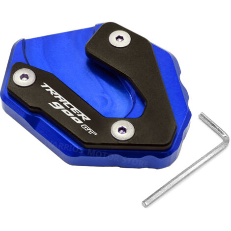 Tracer 900 GT accessoires moto porte-clés Kickstand Stand latéral amplificateur Compatible avec Yamaha Tracer 900Gt 2014-2021 (1/5)