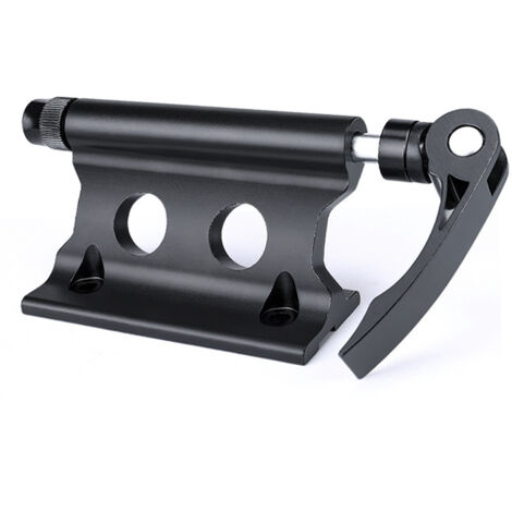 Support de fixation de fourche de vélo – Alliage d'aluminium – Montage vertical ou horizontal – Installation rapide – Pour transport sécurisé (1/5)