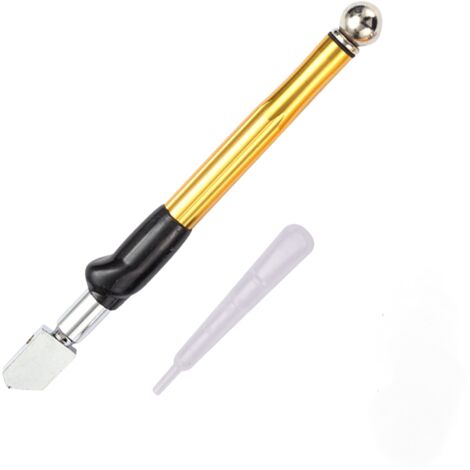 2pcs carbure de tungstène tungstène Alliage Poignée Outil de coupe Verre avec Gamme 2-20 mm Self-oiling cutter (1/5)