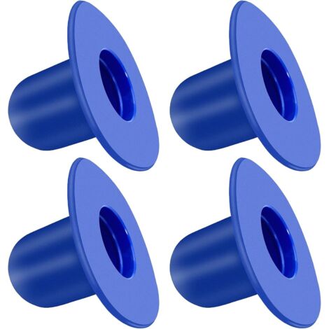 Remplacement de la prise murale de piscine pour Intex Bestway Coleman Summer Escape sol piscines filtre pompe tamiseur bouchon trou (4 Pack bleu) (1/5)