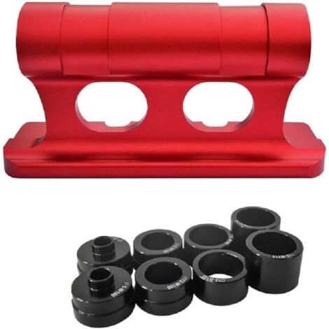 Support de fourche universel pour vélo avec adaptateur pour toit de voiture - Fixation rapide - Support de vélo - Fourche avant - Clip fixe - Support de fourche universel en alliage (1/5)