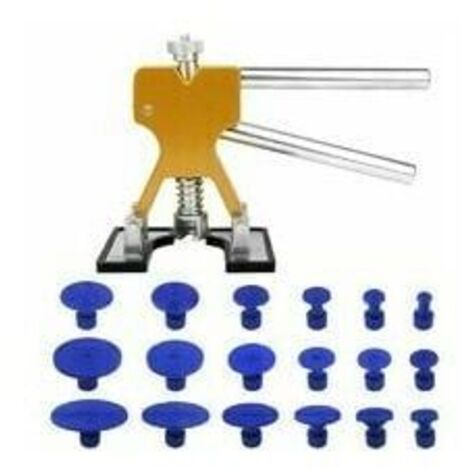 Nazalus-Vente chaude-Kit débosselage Ventouse, debosselage carrosserie sans Peinture, avec dellenheber doré et 18 pièces adhésives, pour Les camions/Auto/Moto/Corps/Porte du réfrigérateur/Machine à La (1/5)