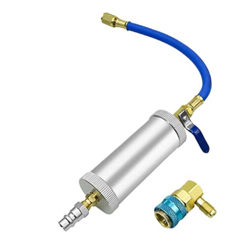 Injecteur d'Huile pour Climatisation, Remplisseur De Liquide Réfrigérant, Outils De Refroidissement Moteur Pour Particuliers Et Professionnels (1/5)