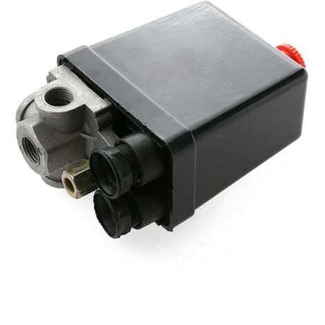 Vanne de commande de pressostat de compresseur d'air à 4 ports 240V AC 20A 175 PSI 12 Bar