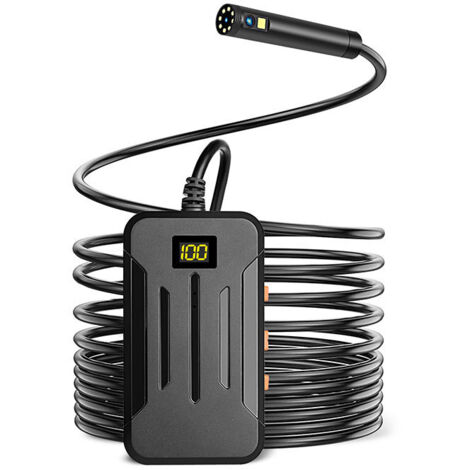 Caméra d'inspection WiFi 1080P HD – Double lentille avec 6 lumières LED – Étanchéité IP67 pour espaces confinés – Batterie 2600mAh (1/5)