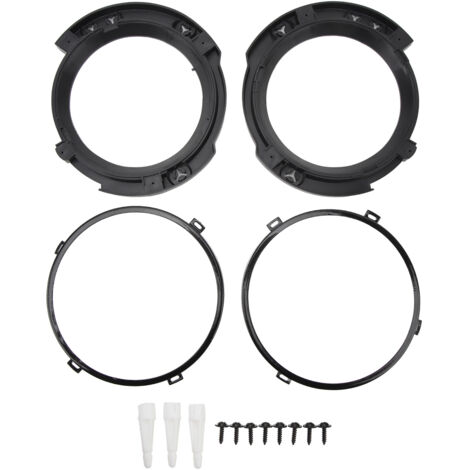 Anneau de support de montage de phare rond de voiture de 7 pouces, 2 pièces, pour Wrangler JK 2007 à 2018 (1/5)