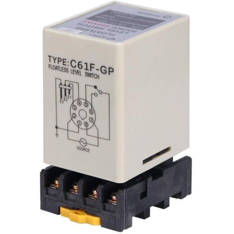 Détecteur de niveau d'eau sans flotteur – Contrôle automatique pour systèmes industriels – Tension AC 220V – Faible consommation d'énergie - AC220V (1/5)
