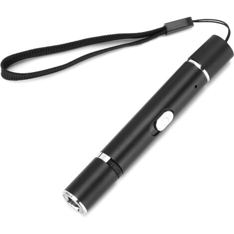 Lampe de poche UV, lumière de détecteur portative, chargement USB, pour détecter les punaises de lit de taches sèches d'urine de chat de chien (1/5)