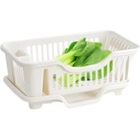 Large capacité Dish Rack, Kitchen Counter Dish Rack, Dish Draining Rack for Kitchen, Tool Holder Dish Rack, Double-Layer Drying Rack, Dish Drainer for Countertop