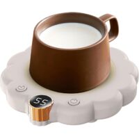Desk Mug Warmer, Electric Mug Warmer, Multipurpose Cup Warmer, Smart Coffee Mug Warmer, Ceramic Cup Warmer, Stainless Steel Cup Warmer for Ceramic Cups, Stainless Steel Cups