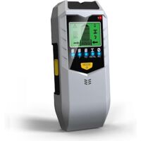 Détecteur de Cable Électrique, 5 en 1 Detecteur de Metaux Mural, Detecteur Metaux Mur avec Ecran LCD Et Alarme Sonore pour Localiser Les Métaux, Chevilles en Bois, Câbles Électriques
