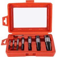 8Pcs Broken Bolt Extractors Damaged Water Pipe Screw Bolt Remover Easy Out Bolt Extractor Tool