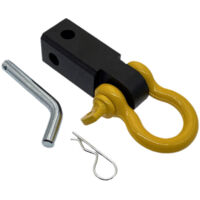 Connecteur de traction de bras de crochet de remorque de manivelle en U de bouche carrée, accessoires de remorque