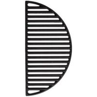 Grille de barbecue émaillée, grille de barbecue semi - circulaire en fonte, outil de barbecue, 46.7 1.5 cm
