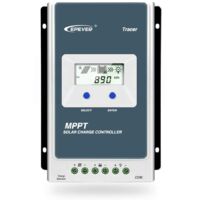 Régulateur de charge solaire MPPT 10A/20A/30A/40A – 12V/24V DC – Efficacité 99,5% – Affichage LCD – Suivi point de puissance maximal – Tracer