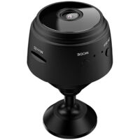 Mini Camera Espion sans Fil Invisible 1080P Caméra de Surveillance WiFi Interieur/extérieur sans Fil Micro Caméra Espion a Distance Discrete Enregistreur Spy Cam Cachée avec Détection de Mouvement