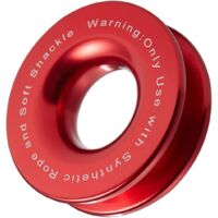 Snatch Recovery Ring 41000 LBS, Winch Snatch Block Compatible with ATV UTV SUV Truck Off-Road Vehicle Towing Soft Shackle Recovery