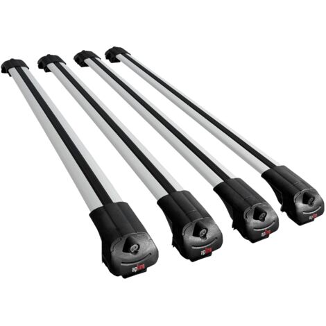 Compatible avec Opel Combo C 2001-2011 ACE-1 Modèle Barres de Toit Railing Porte-Bagages de Voiture Aluminium Gris 4 Barres (1/5)