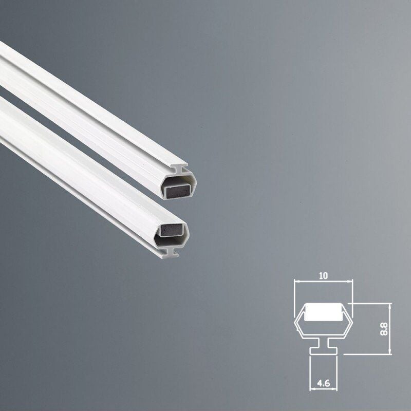 Guarnizione Magnetica Box Doccia in Gomma EC-MAG-R43 - KIT 2 PEZZI Bianco