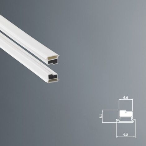 Guarnizione Magnetica Box Doccia in PVC EC-MAG-3202  KIT 2 PEZZI Bianco