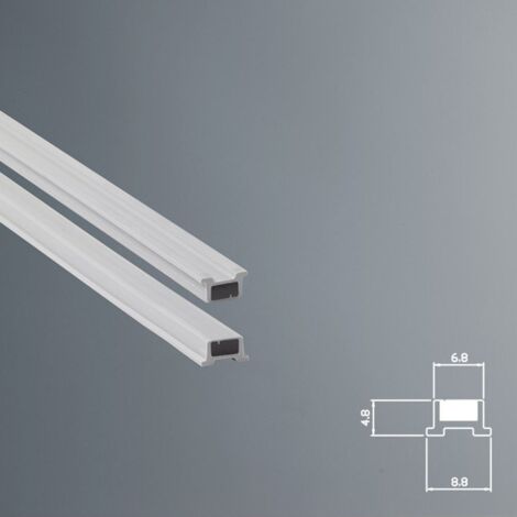 Guarnizione Magnetica Box Doccia in Gomma EC-MAG-067  KIT 2 PEZZI Bianco