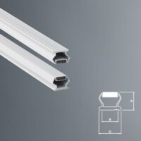 Guarnizione Magnetica Box Doccia in Gomma EC-MAG-13 - KIT 2 PEZZI Bianco