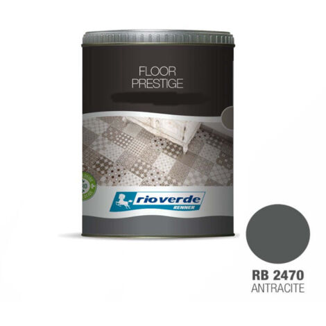 Renner floor prestige 750ml vernice ad alta resistenza per pavimenti, colori antracite