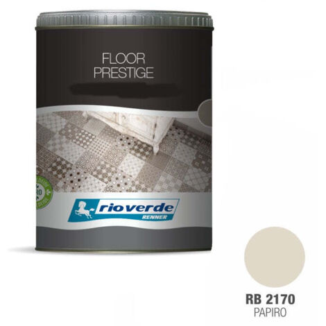 Renner floor prestige 750ml vernice ad alta resistenza per pavimenti, colori papiro