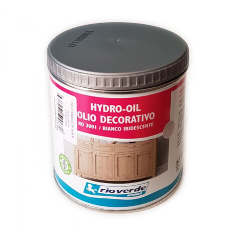 OLIO DECORATIVO BIANCO IRIDESCENTE 500 ML