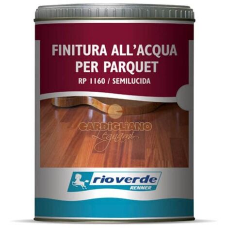 FINITURA PER PARQUET ALL'ACQUA TRASPARENTE SEMILUCIDA 750 ML