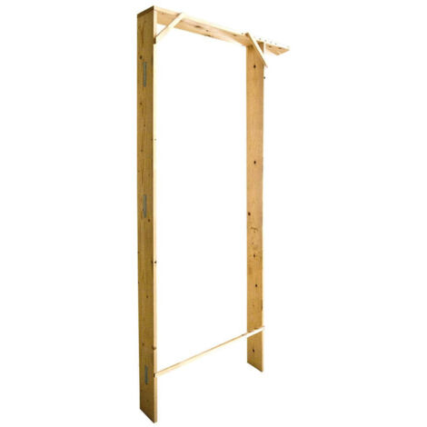 Falso telaio in legno per porte interne - Specifiche: luce netta cm 70/100 x 8,5 x h 215