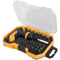 SET 41PZ CACCIAVITE IMPUGNATURA T CON INSERTI E BUSSOLE