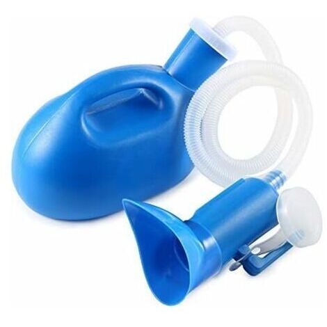 2000 ml Unisex-Urinalflasche – Flexibler Schlauch für Reisen und Camping – Auslaufsicher und wiederverwendbar – Für die Krankenhauspflege